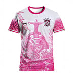 BRAZIL CHRIST THE REDEEMER  PINK JERSEY WORLDCUP 2026