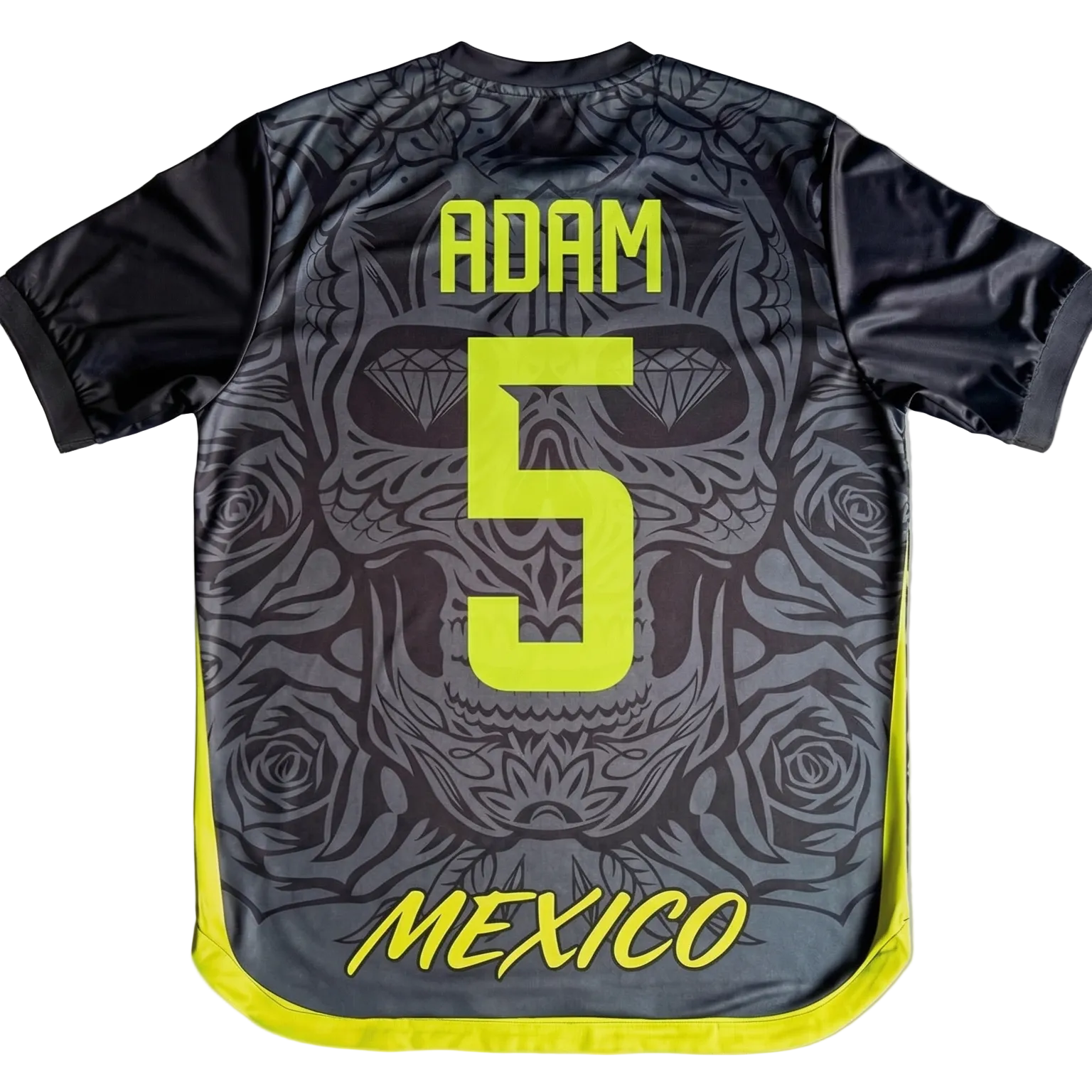 MEXICO "Dia De Los Muertos" SKULL AWAY JERSEY WORLDCUP 2026 LOGO