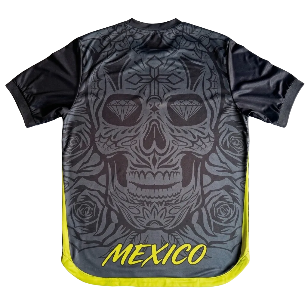 MEXICO "Dia De Los Muertos" SKULL AWAY JERSEY WORLDCUP 2026 LOGO