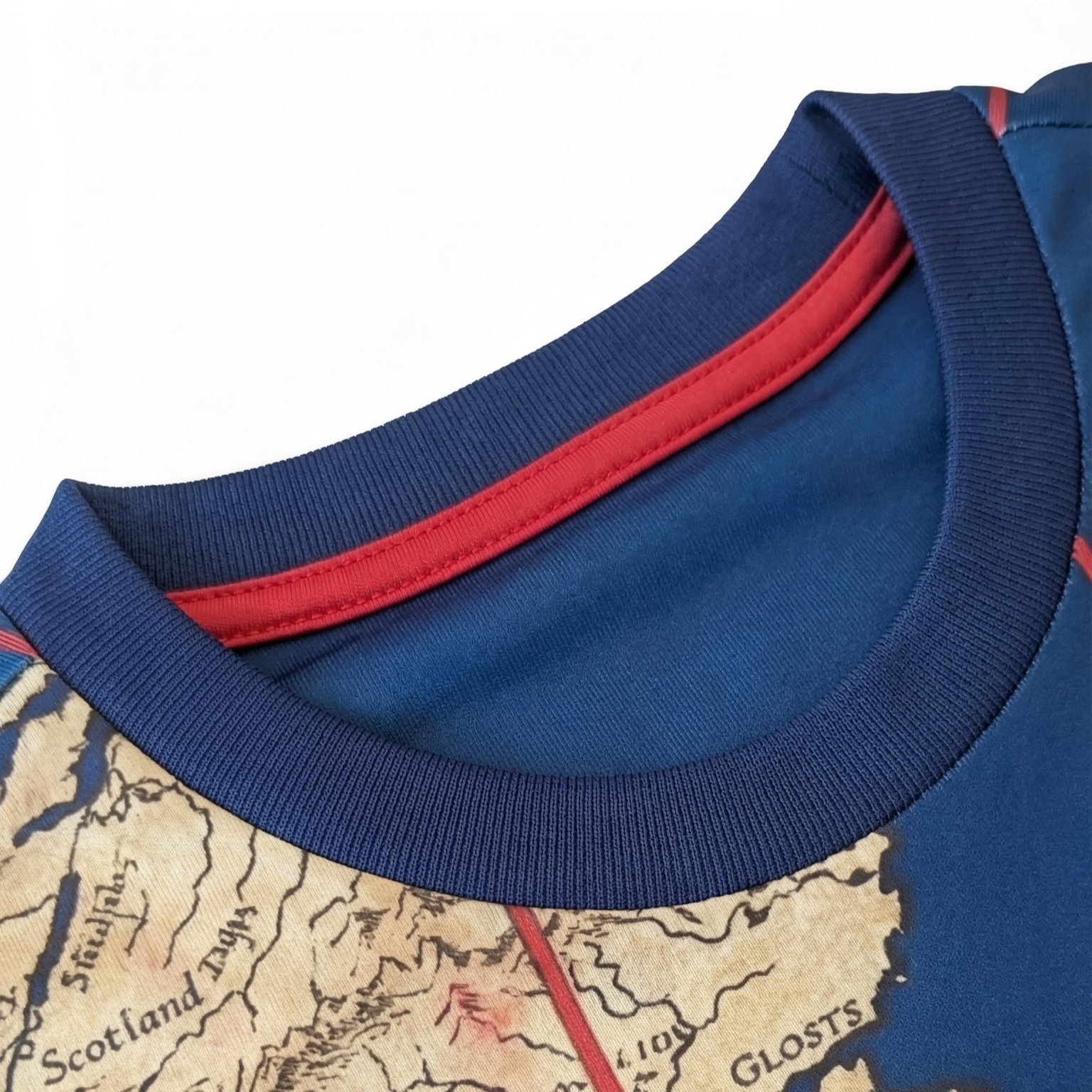 ENGLAND HERITAGE MAP JERSEY WORLDCUP 2026