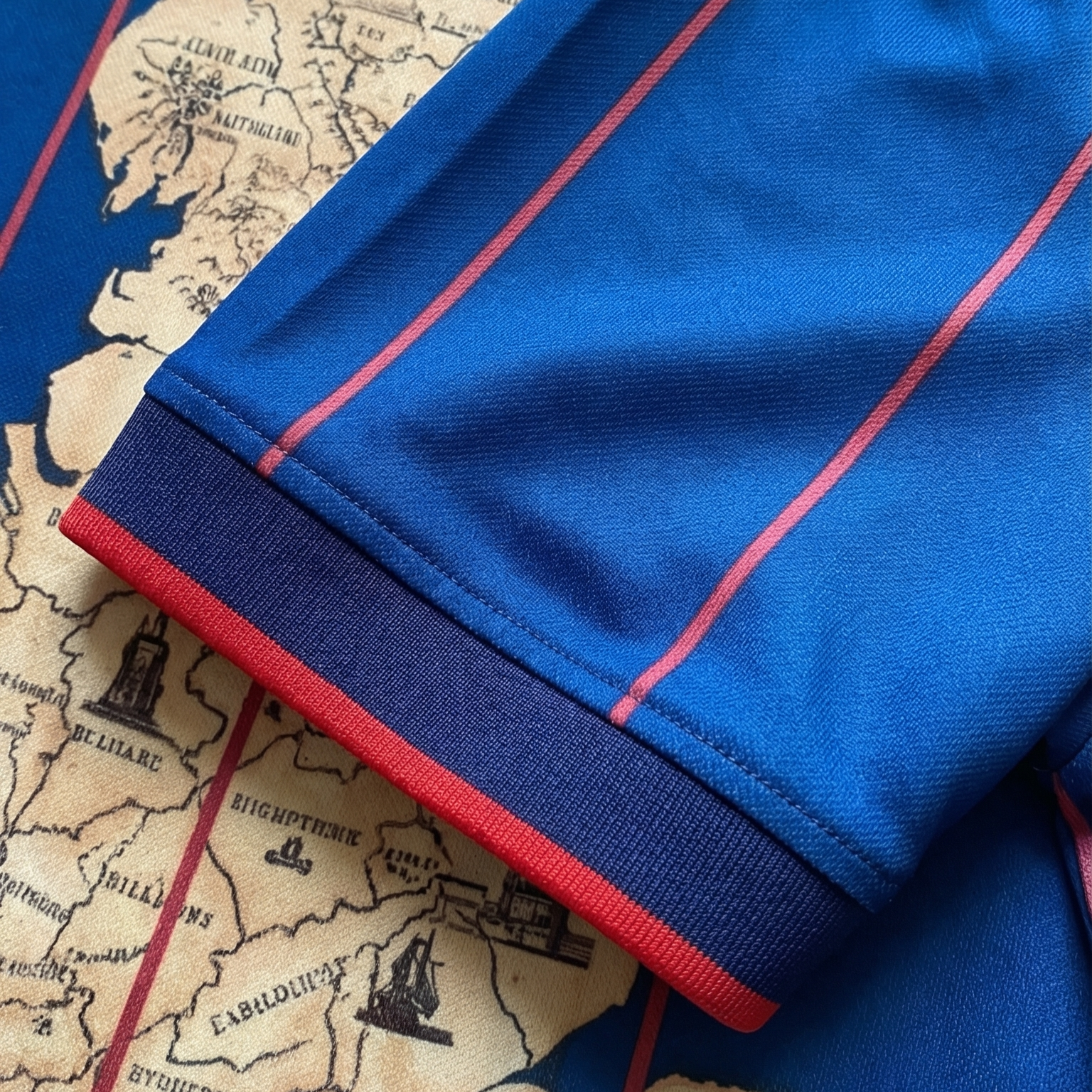 ENGLAND HERITAGE MAP JERSEY WORLDCUP 2026