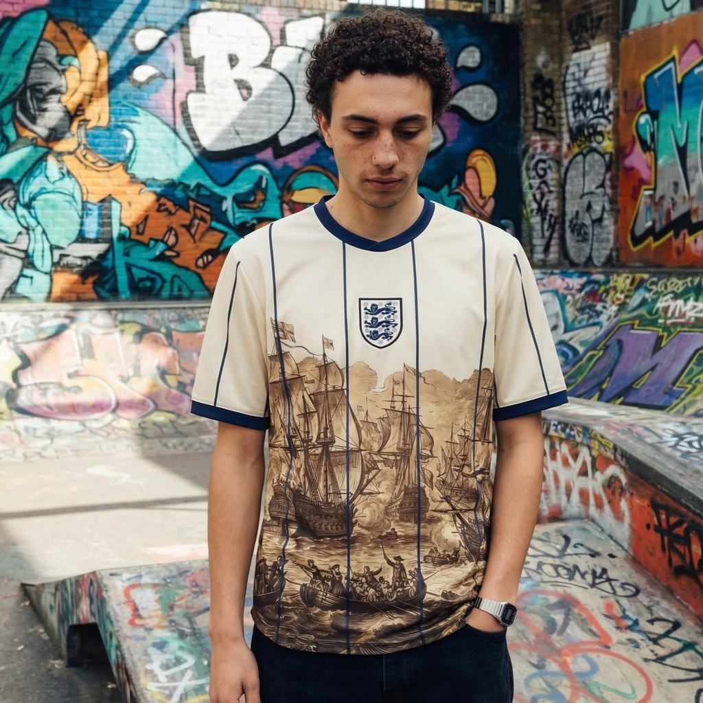 ENGLAND MARITIME HARITAGE JERSEY WORLDCUP 2026